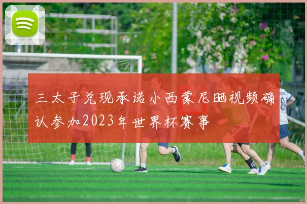 三太子兑现承诺小西蒙尼晒视频确认参加2023年世界杯赛事